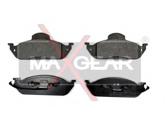 MAXGEAR 190677 Комплект гальмівних колодок, дискове гальмо