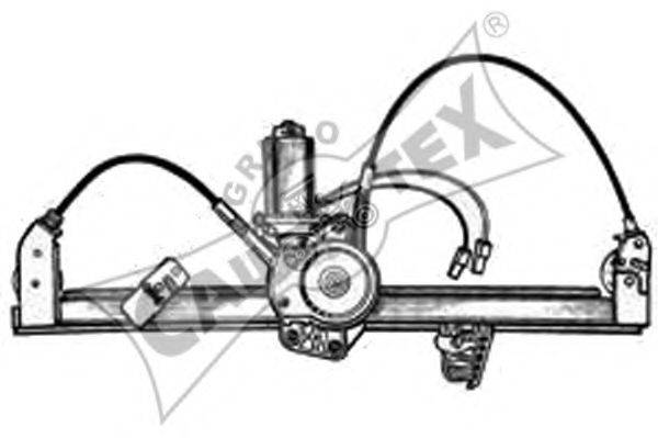 CAUTEX 027422 Підйомний пристрій для вікон