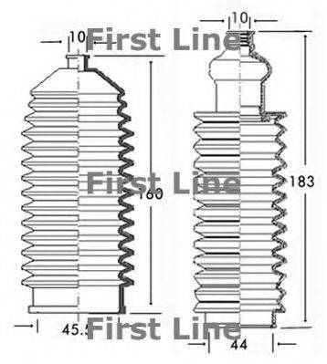 FIRST LINE FSG3101 Пильовик, рульове управління