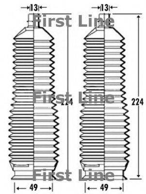 FIRST LINE FSG3323 Пильовик, рульове управління