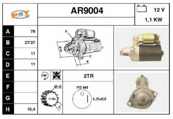 SNRA AR9004 Стартер