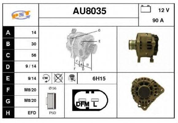 SNRA AU8035 Генератор