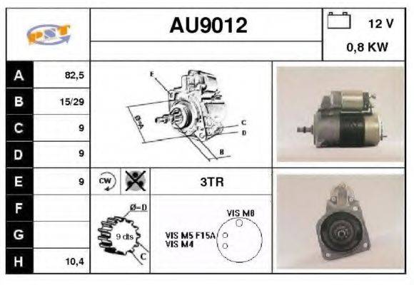 SNRA AU9012 Стартер