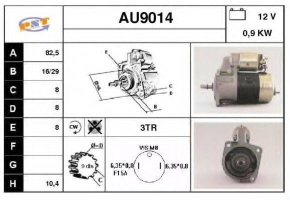 SNRA AU9014 Стартер