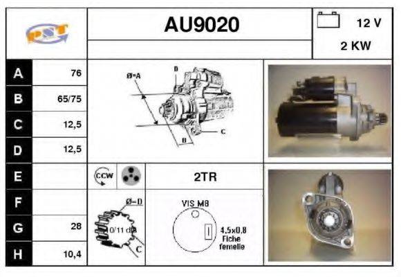 SNRA AU9020 Стартер