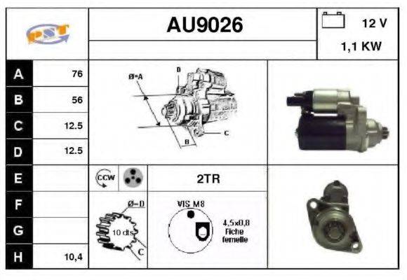 SNRA AU9026 Стартер