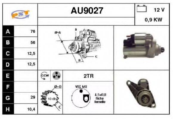 SNRA AU9027 Стартер