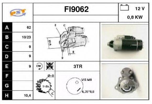 SNRA FI9062 Стартер