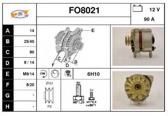 SNRA FO8021 Генератор