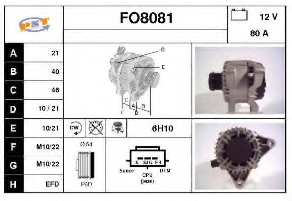 SNRA FO8081 Генератор