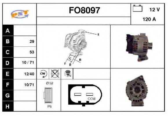 SNRA FO8097 Генератор