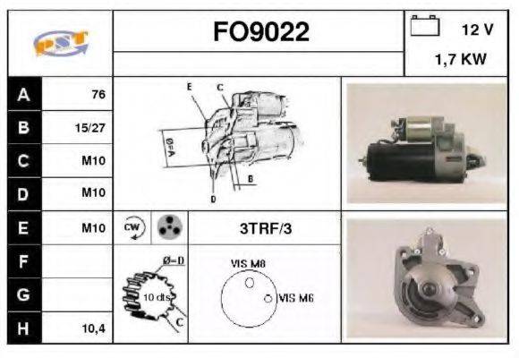 SNRA FO9022 Стартер