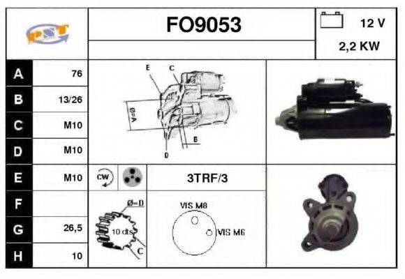 SNRA FO9053 Стартер