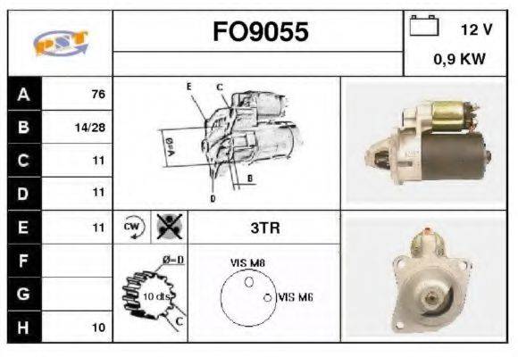 SNRA FO9055 Стартер