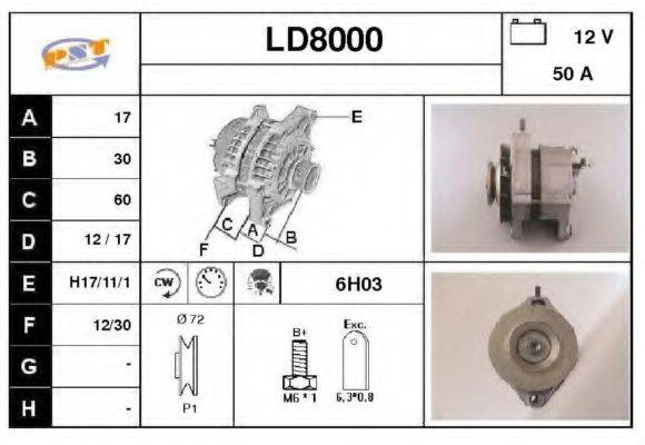 SNRA LD8000 Генератор