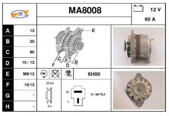 SNRA MA8008 Генератор