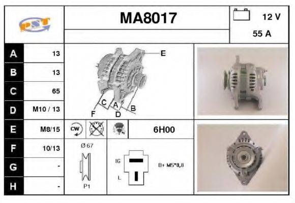 SNRA MA8017 Генератор