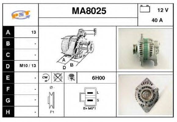 SNRA MA8025 Генератор