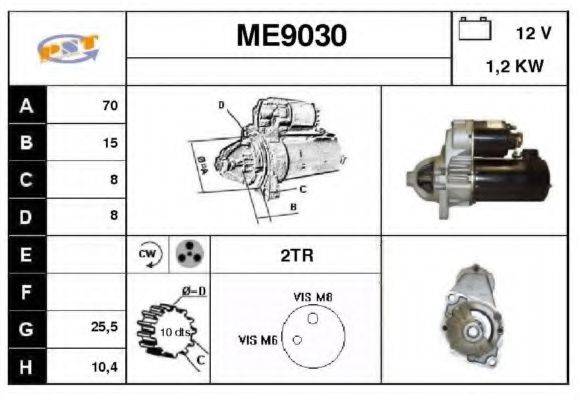 SNRA ME9030 Стартер