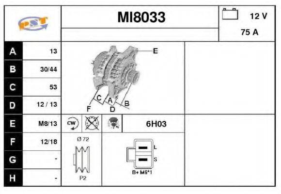 SNRA MI8033 Генератор