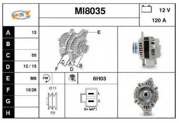 SNRA MI8035 Генератор