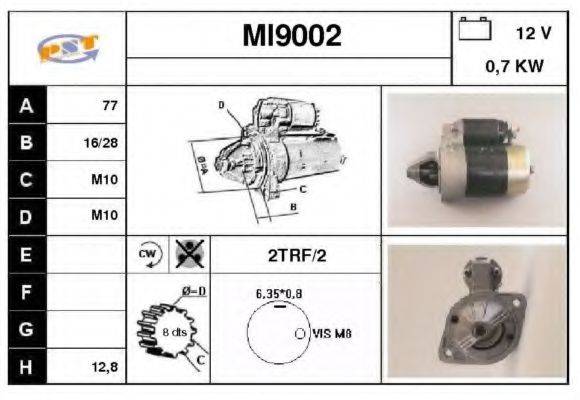 SNRA MI9002 Стартер