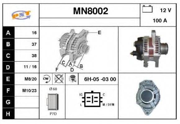 SNRA MN8002 Генератор