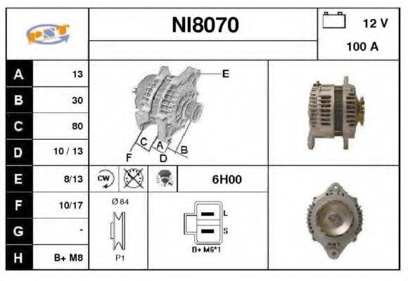 SNRA NI8070 Генератор