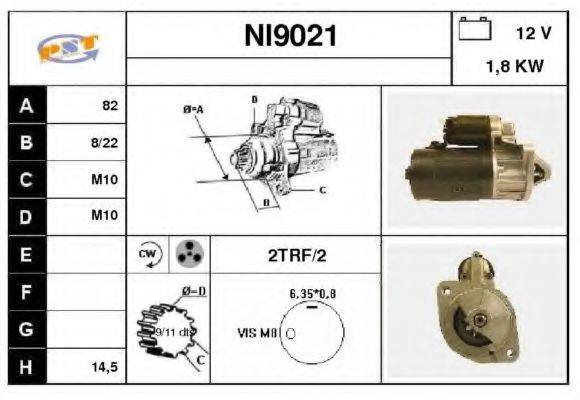 SNRA NI9021 Стартер