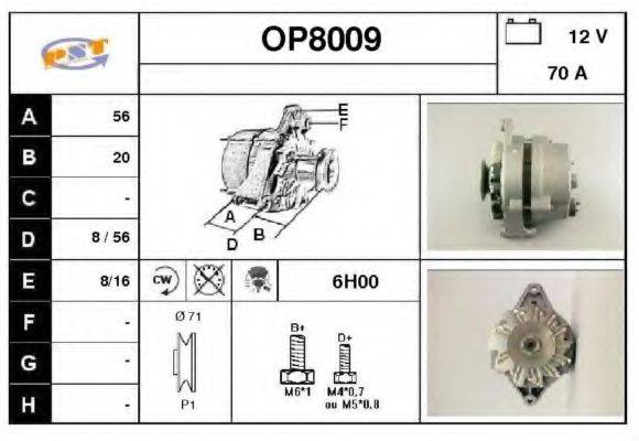 SNRA OP8009 Генератор