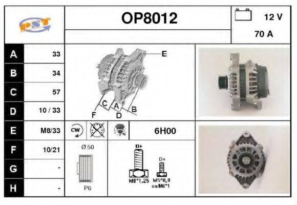 SNRA OP8012 Генератор