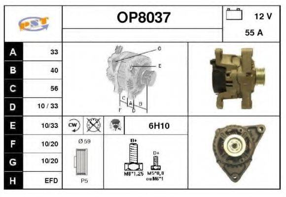 SNRA OP8037 Генератор