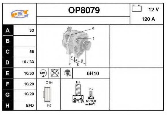 SNRA OP8079 Генератор