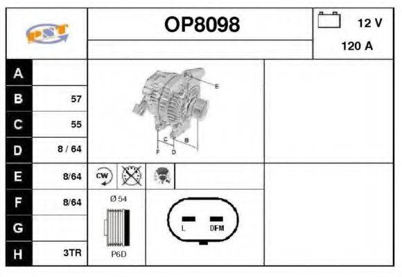 SNRA OP8098 Генератор