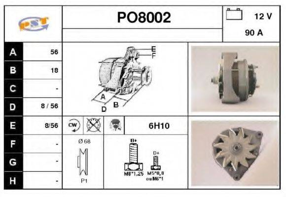 SNRA PO8002 Генератор