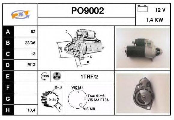 SNRA PO9002 Стартер