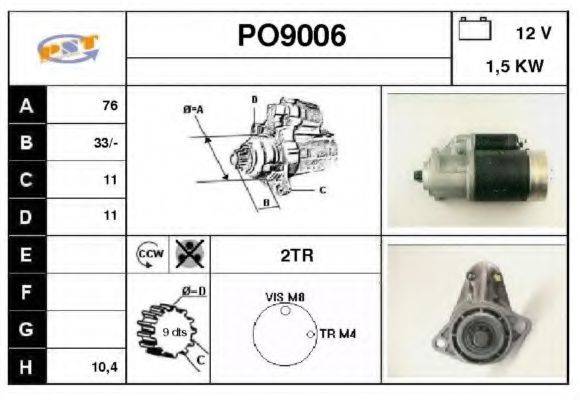 SNRA PO9006 Стартер