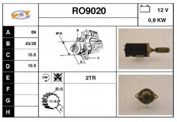 SNRA RO9020 Стартер