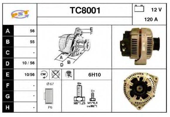 SNRA TC8001 Генератор