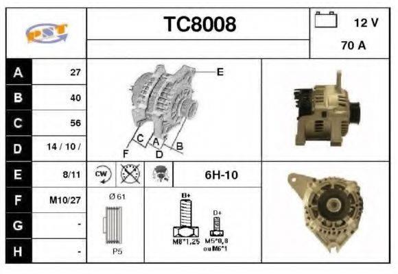 SNRA TC8008 Генератор