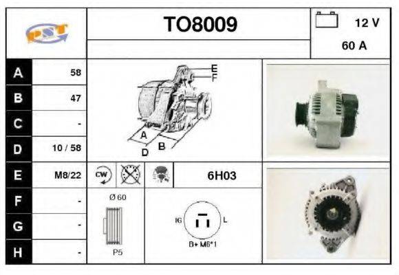 SNRA TO8009 Генератор