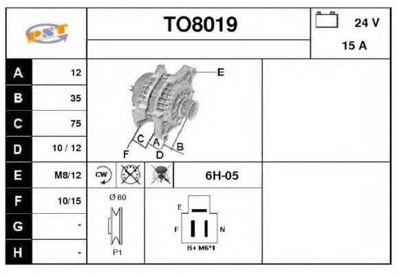 SNRA TO8019 Генератор