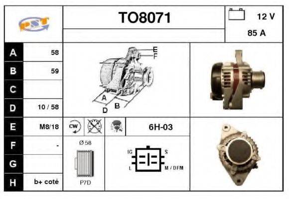 SNRA TO8071 Генератор