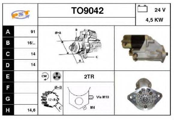 SNRA TO9042 Стартер