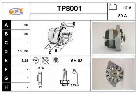 SNRA TP8001 Генератор