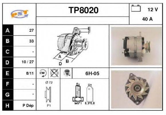 SNRA TP8020 Генератор