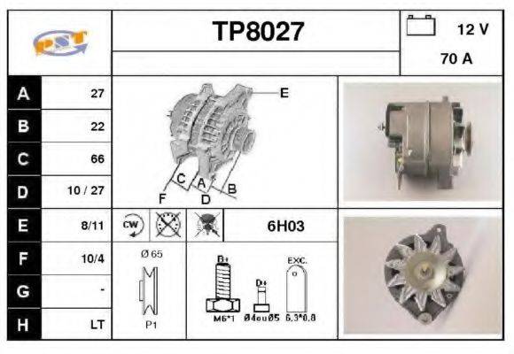 SNRA TP8027 Генератор