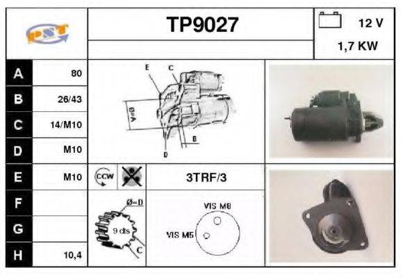 SNRA TP9027 Стартер