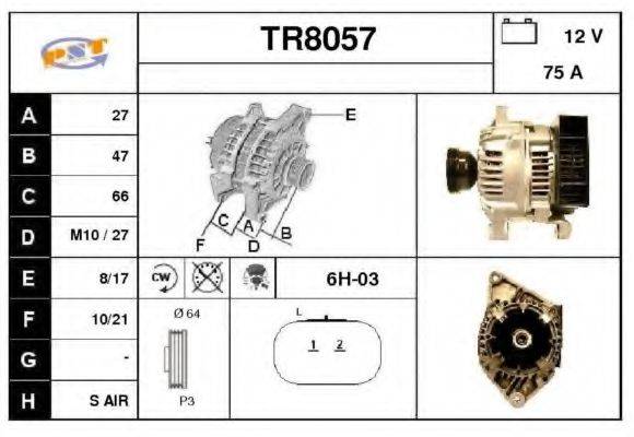 SNRA TR8057 Генератор