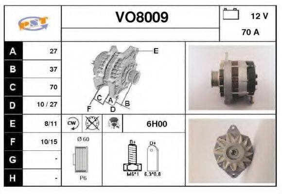 SNRA VO8009 Генератор